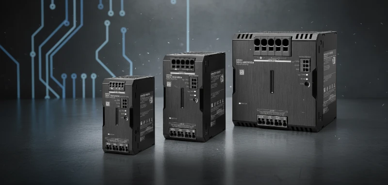 omron din rail power supplies